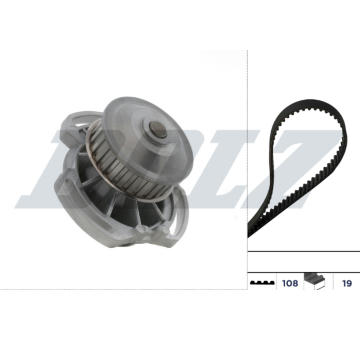 Vodní pumpa + sada ozubeného řemene DOLZ KD369