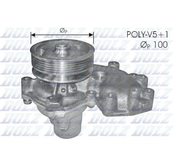 Vodné čerpadlo, chladenie motora DOLZ L144