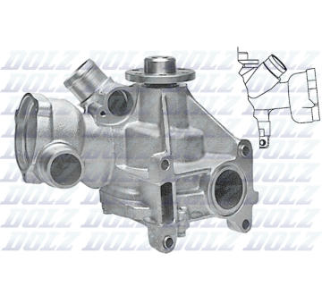 Vodní čerpadlo, chlazení motoru DOLZ M174
