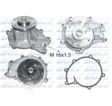 Vodní čerpadlo, chlazení motoru DOLZ M652