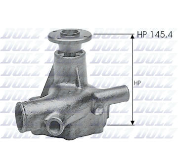 Vodní čerpadlo, chlazení motoru DOLZ N121