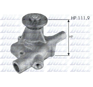 Vodní čerpadlo, chlazení motoru DOLZ N127