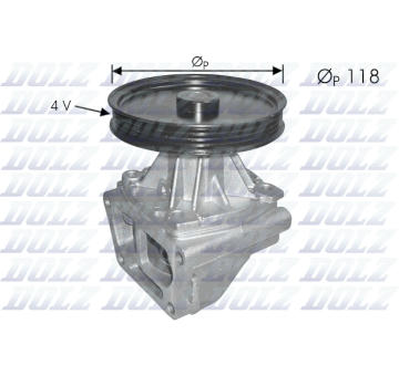 Vodné čerpadlo, chladenie motora DOLZ S146