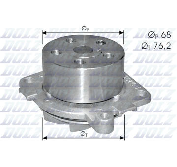 Vodní čerpadlo, chlazení motoru DOLZ S213