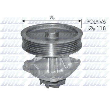 Vodní čerpadlo, chlazení motoru DOLZ S225