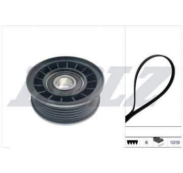 Sada žebrovaných klínových řemenů DOLZ SKD308A