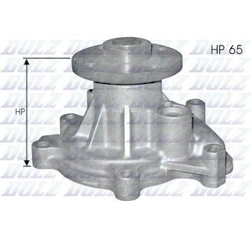 Vodní čerpadlo, chlazení motoru DOLZ T224