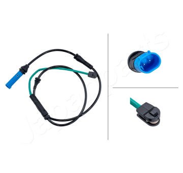 Vystrazny kontakt, opotrebeni oblozeni JAPANPARTS BPW-022