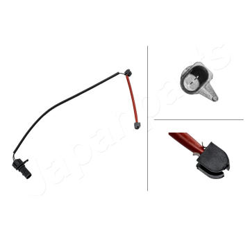 Výstrażný kontakt opotrebenia brzdového oblożenia JAPANPARTS BPW-185