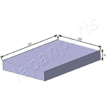 Filter vnútorného priestoru JAPANPARTS FAA-NS26