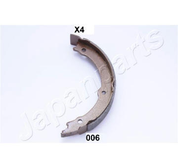Sada brzdových čelistí, parkovací brzda JAPANPARTS GF-006AF