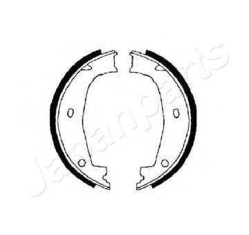 Sada brzdových čeľustí JAPANPARTS GF-0101AF