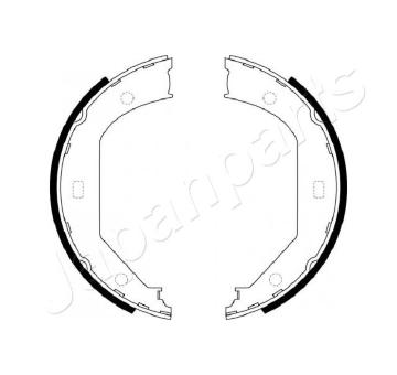 Sada brzdových čeľustí JAPANPARTS GF-0102AF