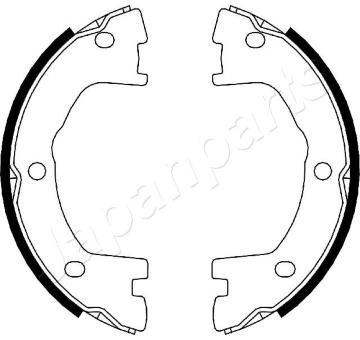Sada brzdových čeľustí JAPANPARTS GF-0231AF