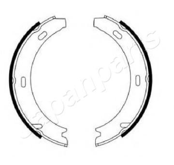 Sada brzdových čeľustí JAPANPARTS GF-0501AF