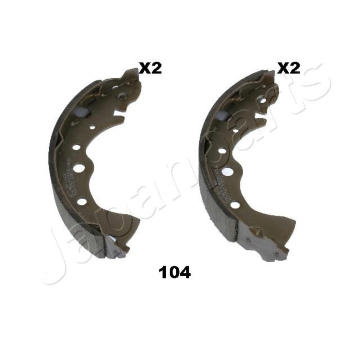 Sada brzdových čeľustí JAPANPARTS GF-104AF