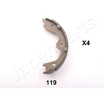 Sada brzdových čelistí, parkovací brzda JAPANPARTS GF-119AF