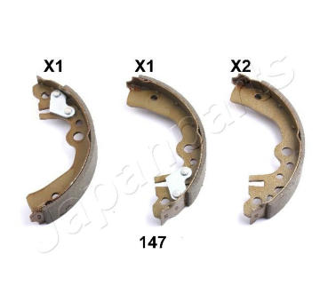 Sada brzdových čeľustí JAPANPARTS GF-147AF