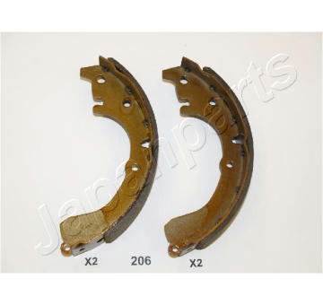 Sada brzdových čeľustí JAPANPARTS GF-206AF