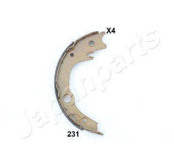 Sada brzdových čelistí JapanParts GF-231AF