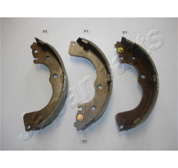 Sada brzdových čeľustí JAPANPARTS GF-300AF