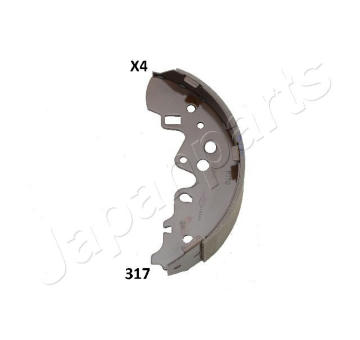Sada brzdových čelistí JAPANPARTS GF-317AF