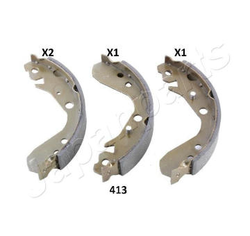 Sada brzdových čelistí JAPANPARTS GF-413AF