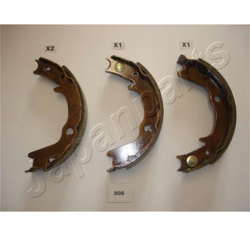 Sada brzdových čelistí JAPANPARTS GF-505AF