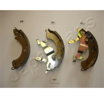 Sada brzdových čelistí JAPANPARTS GF-531AF