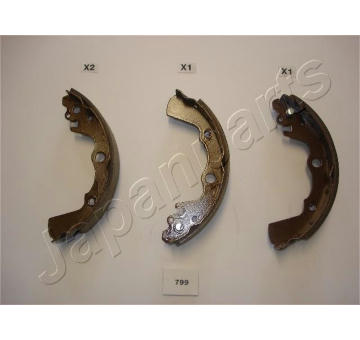 Sada brzdových čeľustí JAPANPARTS GF-799AF