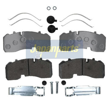 Sada brzdových destiček, kotoučová brzda JAPANPARTS PA-00120AF
