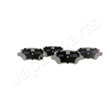 Sada brzdových destiček, kotoučová brzda JAPANPARTS PA-0030AF