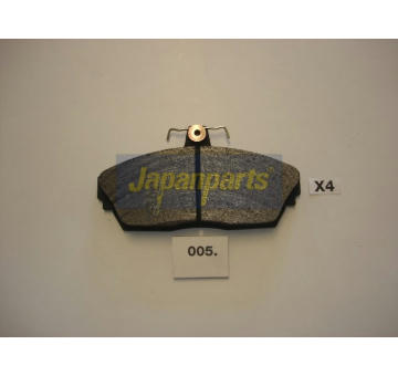 Sada brzdových destiček, kotoučová brzda JAPANPARTS PA-005AF