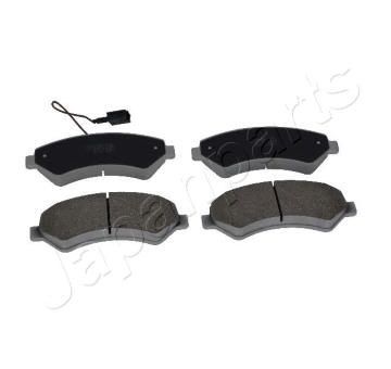 Sada brzdových platničiek kotúčovej brzdy JAPANPARTS PA-0280AF