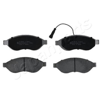 Sada brzdových destiček, kotoučová brzda JAPANPARTS PA-0281AF