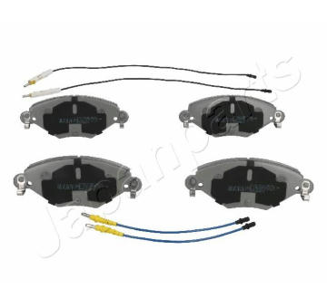 Sada brzdových platničiek kotúčovej brzdy JAPANPARTS PA-0616AF