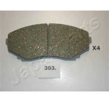 Sada brzdových destiček, kotoučová brzda JAPANPARTS PA-393AF