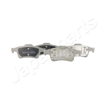 Sada brzdových destiček, kotoučová brzda JapanParts PP-0017AF