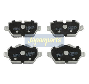 Sada brzdových platničiek kotúčovej brzdy JAPANPARTS PP-0100AF