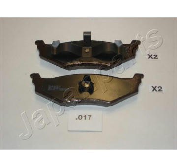 Sada brzdových destiček, kotoučová brzda JAPANPARTS PP-017AF