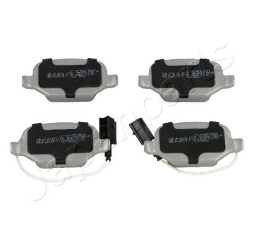 Sada brzdových platničiek kotúčovej brzdy JAPANPARTS PP-0207AF