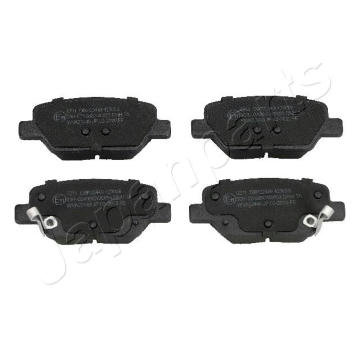 Sada brzdových destiček, kotoučová brzda JAPANPARTS PP-0211AF