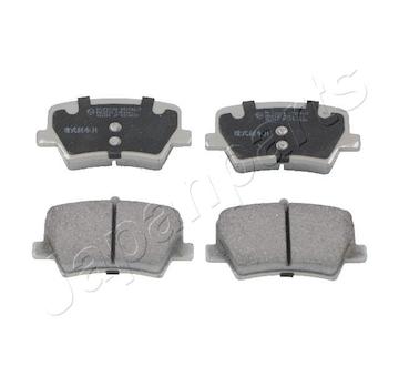 Sada brzdových destiček, kotoučová brzda JAPANPARTS PP-0322AF