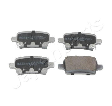 Sada brzdových platničiek kotúčovej brzdy JAPANPARTS PP-0406AF