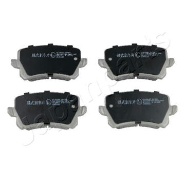 Sada brzdových platničiek kotúčovej brzdy JAPANPARTS PP-0904AF