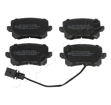 Sada brzdových platničiek kotúčovej brzdy JAPANPARTS PP-0917AF