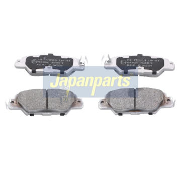 Sada brzdových platničiek kotúčovej brzdy JAPANPARTS PP-318AF