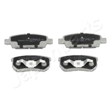 Sada brzdových destiček, kotoučová brzda JAPANPARTS PP-508AF