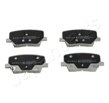 Sada brzdových platničiek kotúčovej brzdy JAPANPARTS PP-S03AF
