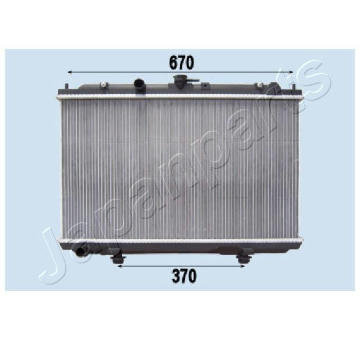 Chladič motora JAPANPARTS RDA213042